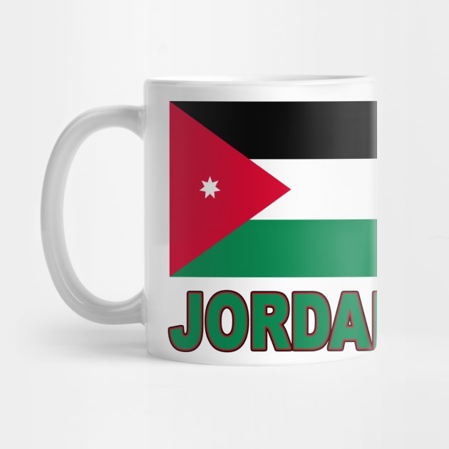 The Pride of Jordan - Jordanian Flag Design by Naves